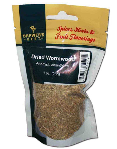 Brewer's Best Dried Wormwood Artemisia absinthium  1 oz Bag