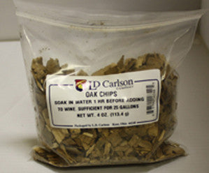 American Oak Chips 4 oz 