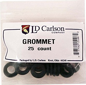 Black Replacement Rubber Grommet-25 Count