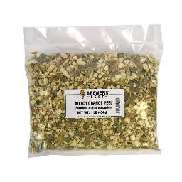 Brewer's Best Bitter Orange Peel for Beer Brewing, 1lb Bag