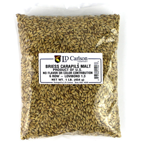 Briess 2-Row Malts Carapils 1.3L 1 lb Bag