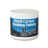 Craft Meister Keg and Carboy Cleaning Tablets Canister of 30
