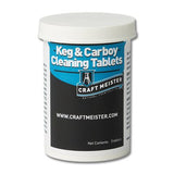 Craft Meister Keg and Carboy Cleaning Tablets Bottle of 3