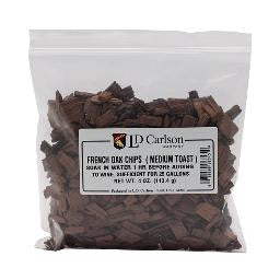 French Oak Chips: Medium Toast 4 oz Bag