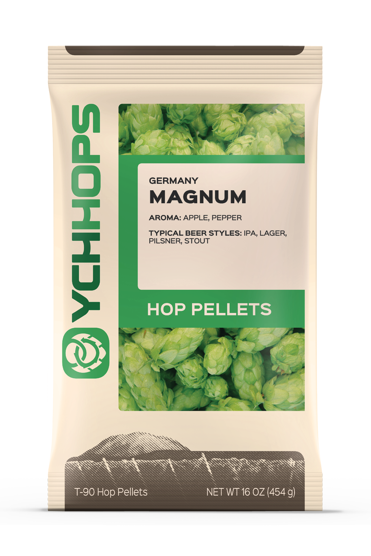 Magnum Hops Pellet Hops 1 lb Bag