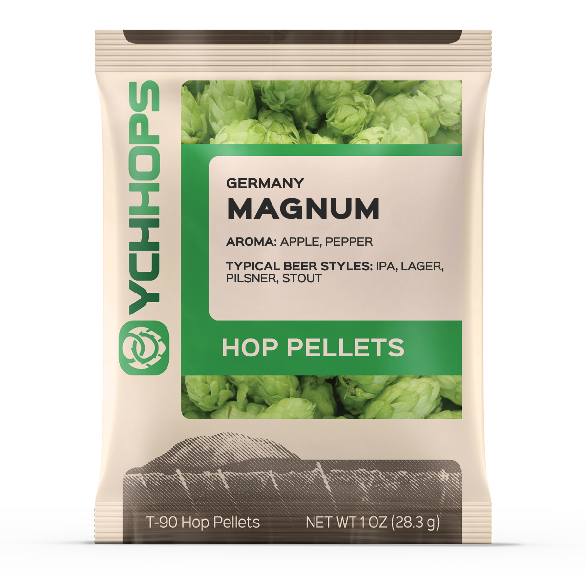 Magnum Hops Pellet Hops 1 oz Bag