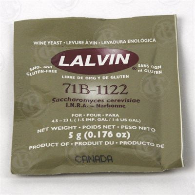 Lalvin 71B-1122 ADY 5g