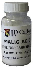 Malic Acid 2 oz Bottle