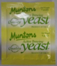 Muntons Yeast Ale, 6 gram Packet