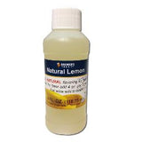 Lemon Natural Fruit Flavoring Extract - 4oz