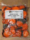 Bright Orange Oxygen-Barrier Crown Caps, Bag of 144