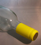 PVC Wine Shrink Capsules Bag of 30: Yellow