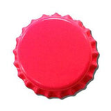 Bright Neon Pink Oxygen-Barrier Crown Caps, Bag of 144