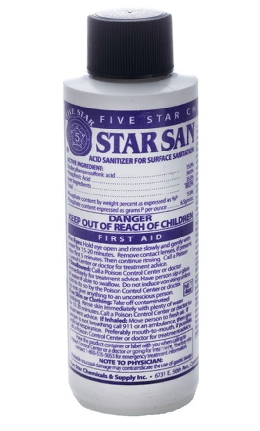 Star San Sanitizer 4 oz by Five Star