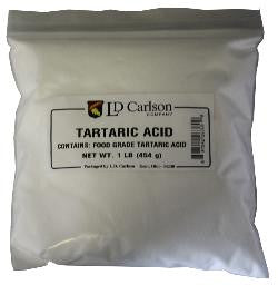 Tartaric Acid 1 lb Bag