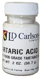 Tartaric Acid 2 oz Bottle