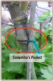 TübTie Gardener's Stretch Tie Tube 110 Feet - Better than PVC Plant Tape