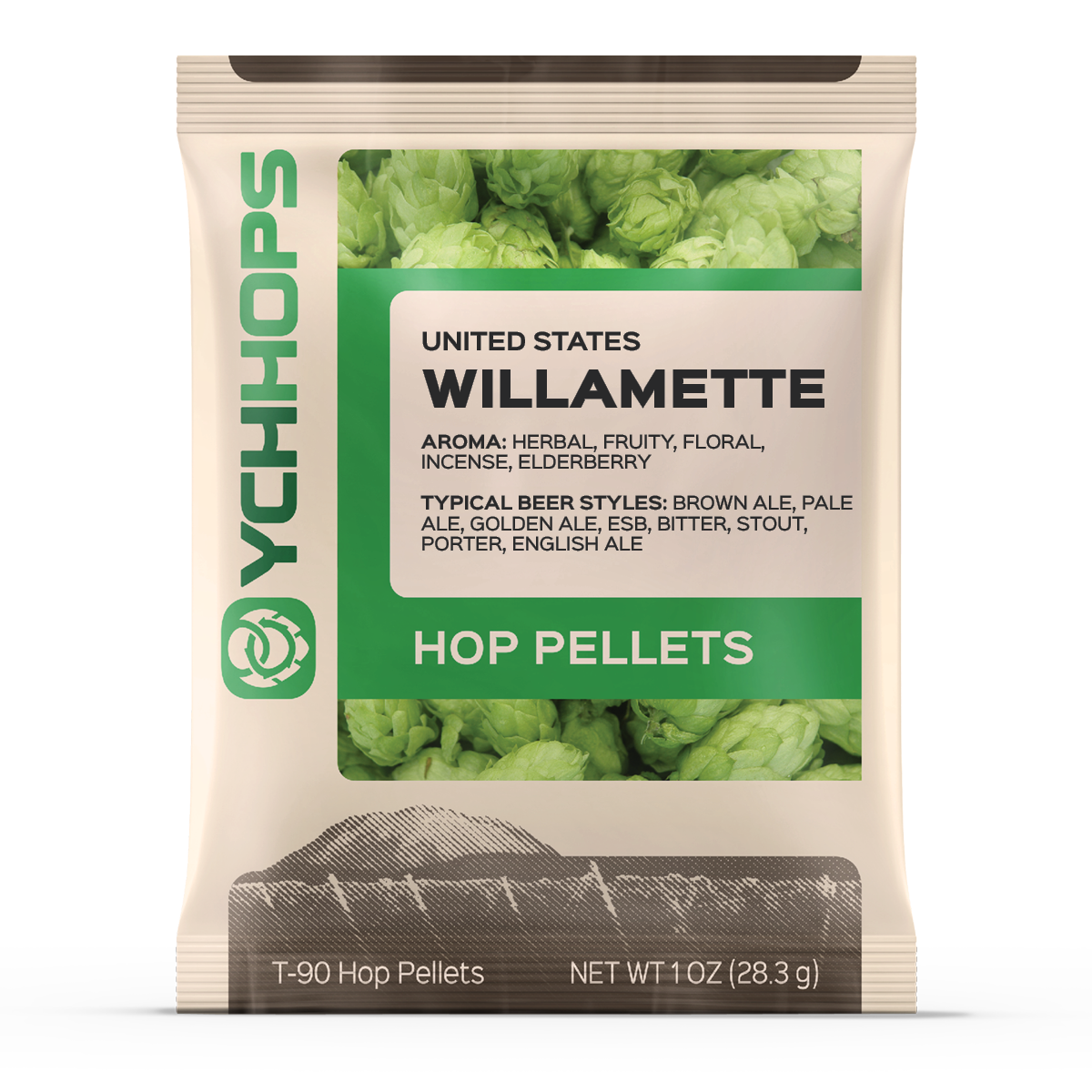 Willamette Pellet Hops 1 oz Bag