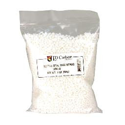 White Bottle Seal Wax Beads, 1lb Bag