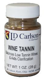 Wine Tannin Powder 1 oz Bottle