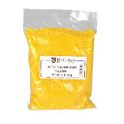 Yellow Bottle Seal Wax Beads, 1lb Bag